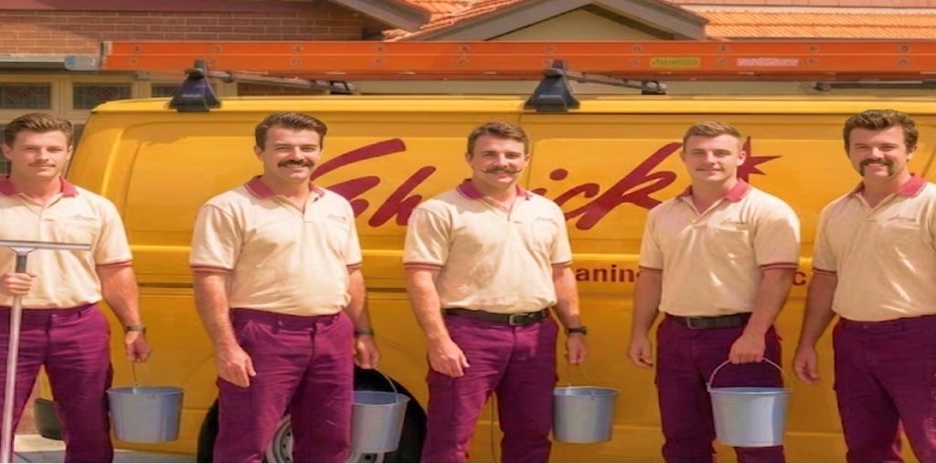 Jake, the Schmick operator who works in Balgowlah, by the butter-yellow van