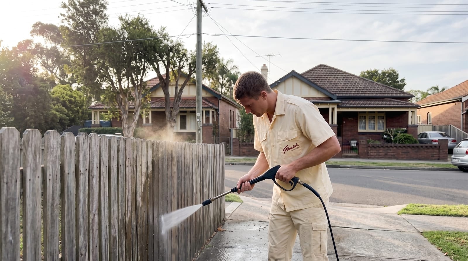 Fence and gate cleaning in Balgowlah