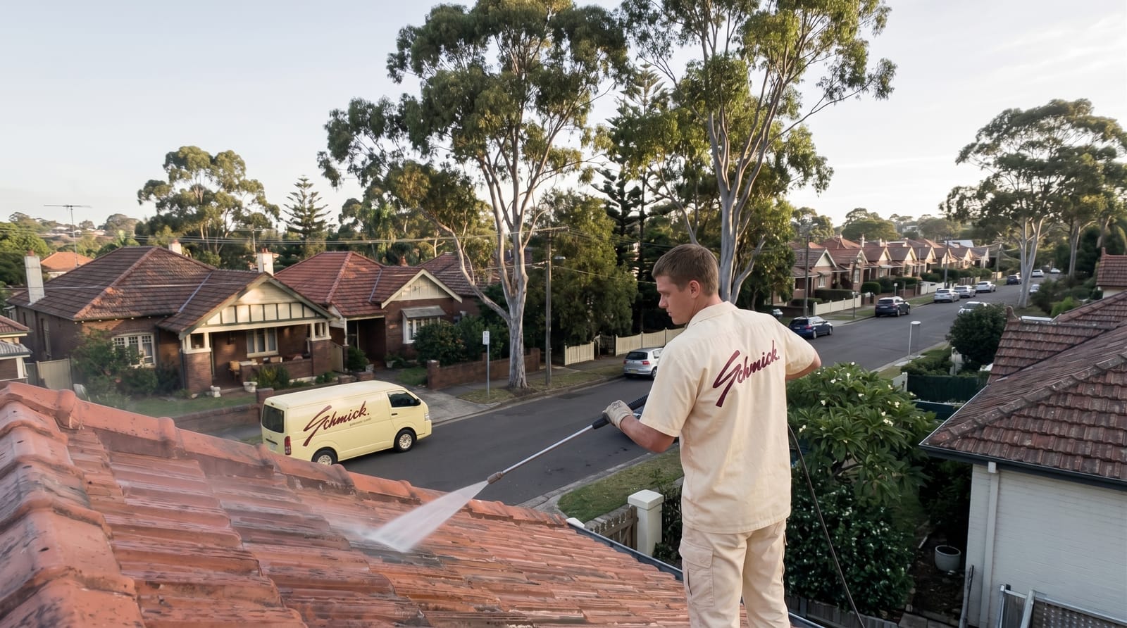 Roof cleaning in Balgowlah