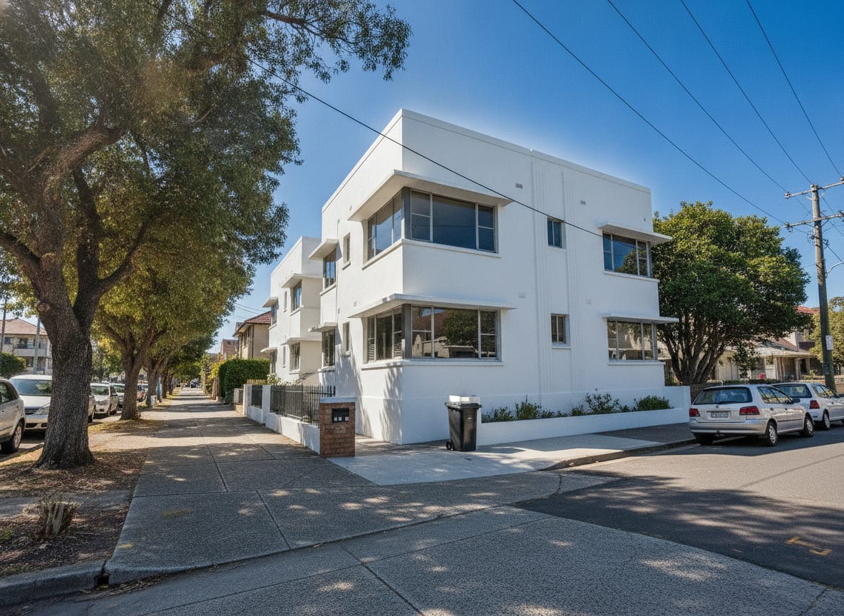 A well-kept home on a quiet Bondi Beach street