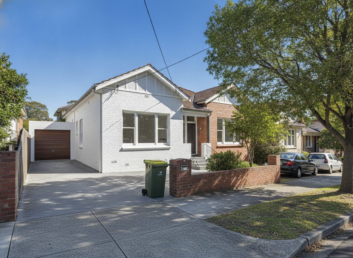 A well-kept home on a quiet Clovelly street