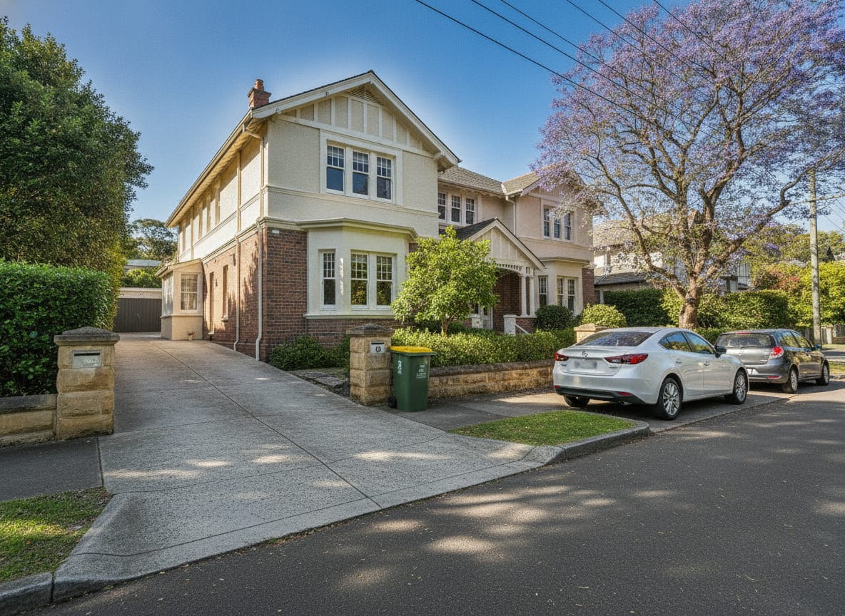 A well-kept home on a quiet Cremorne Point street