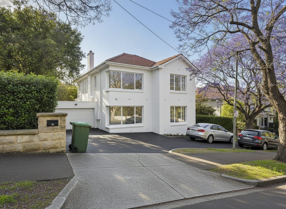 A well-kept home on a quiet Edgecliff street