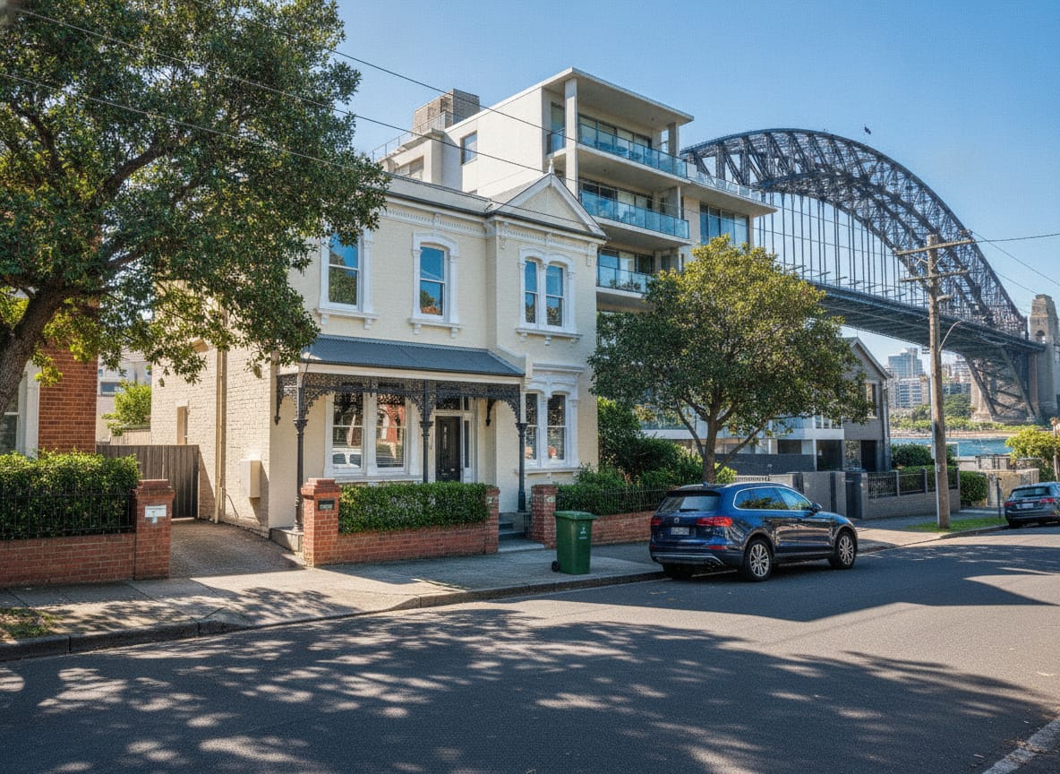 A well-kept home on a quiet Kirribilli street