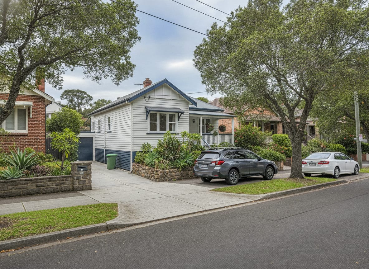 A well-kept home on a quiet Lavender Bay street