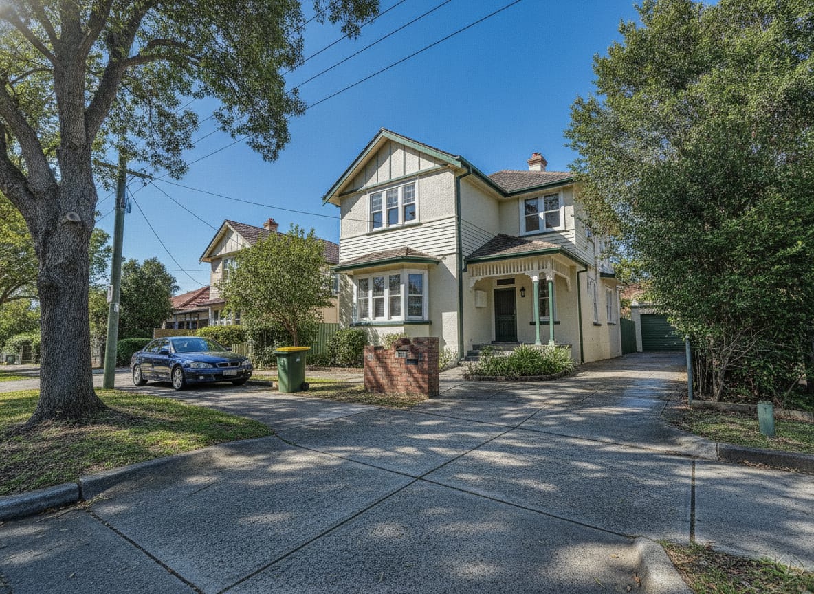 A well-kept home on a quiet Manly street