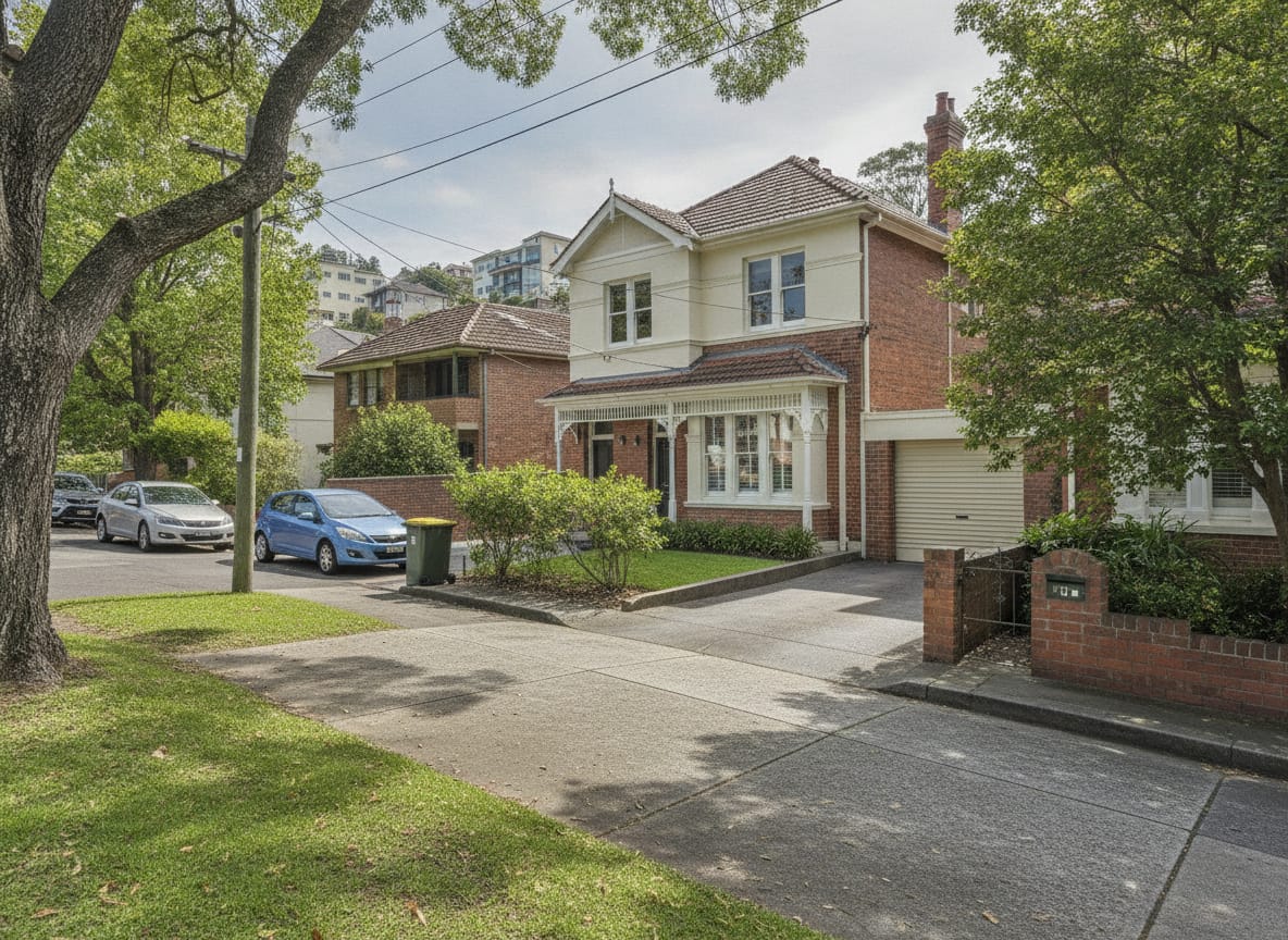 A well-kept home on a quiet Neutral Bay street