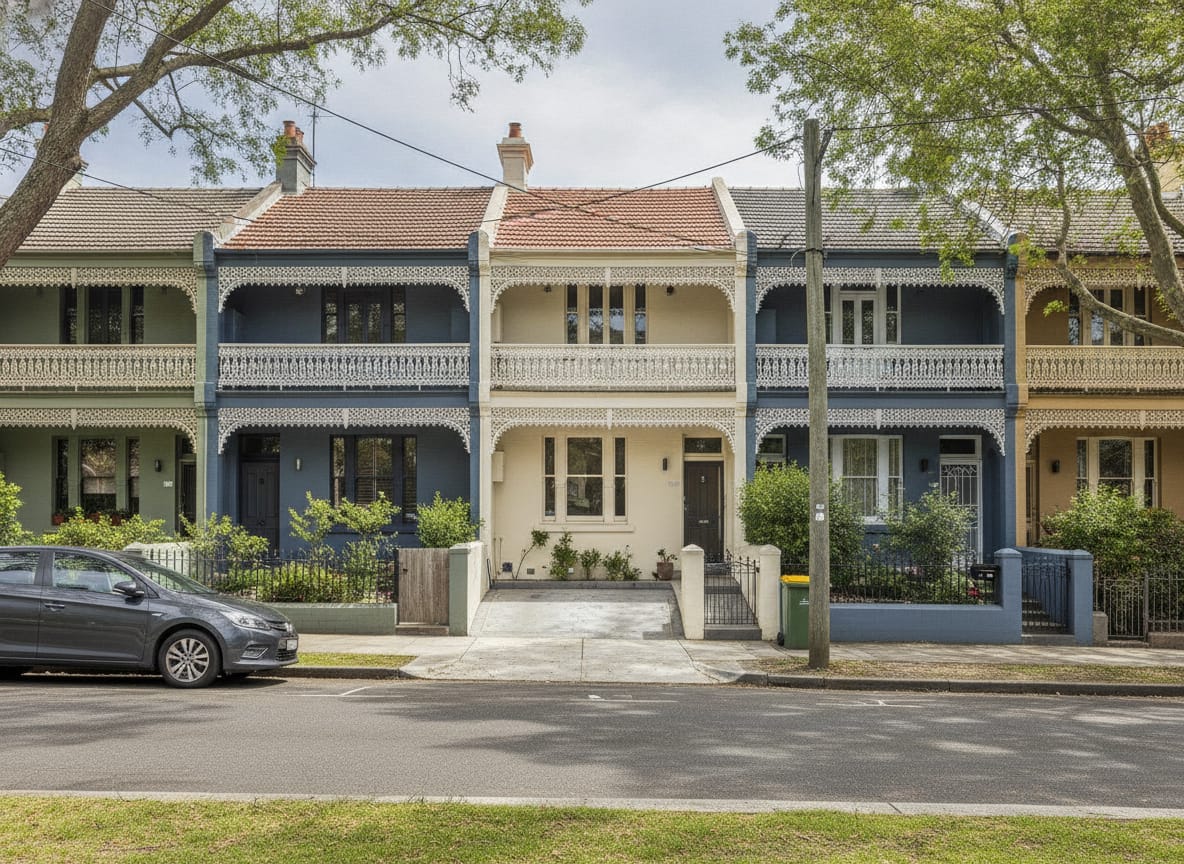 A well-kept home on a quiet Paddington street