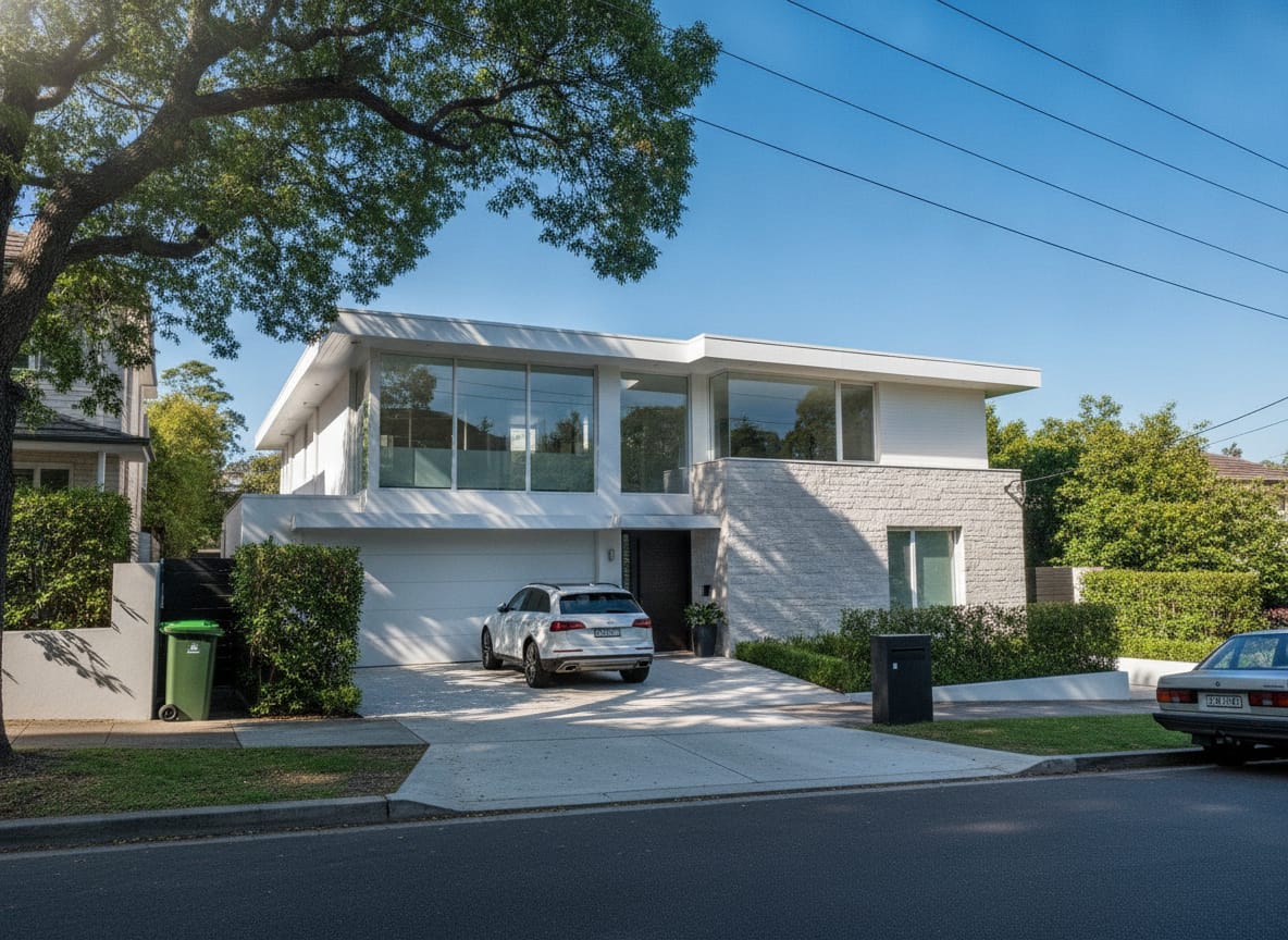 A well-kept home on a quiet Vaucluse street